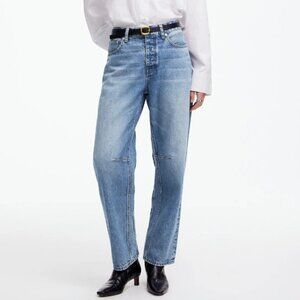 Madewell Darted Barrel Leg Jeans 27